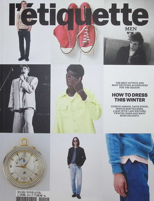 l'etiquette MEN N°15 Autumn-Winter 2025