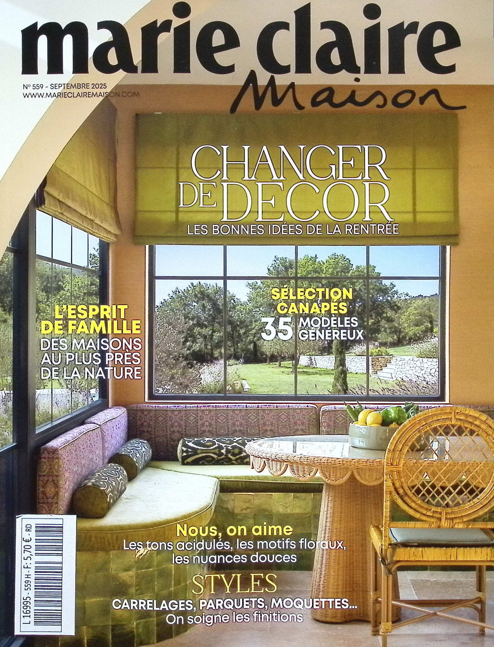 marie claire Maison (France) N°559 :Septembre 2025