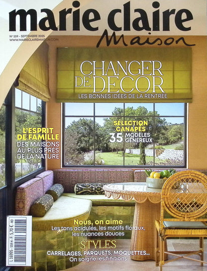 marie claire Maison (France) N°559 :Septembre 2025