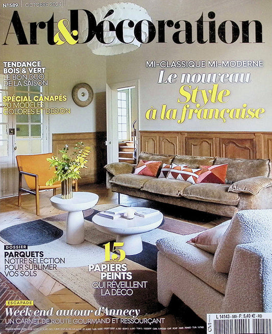 ART & DECORATION PLUS N°589 Octobre 2024