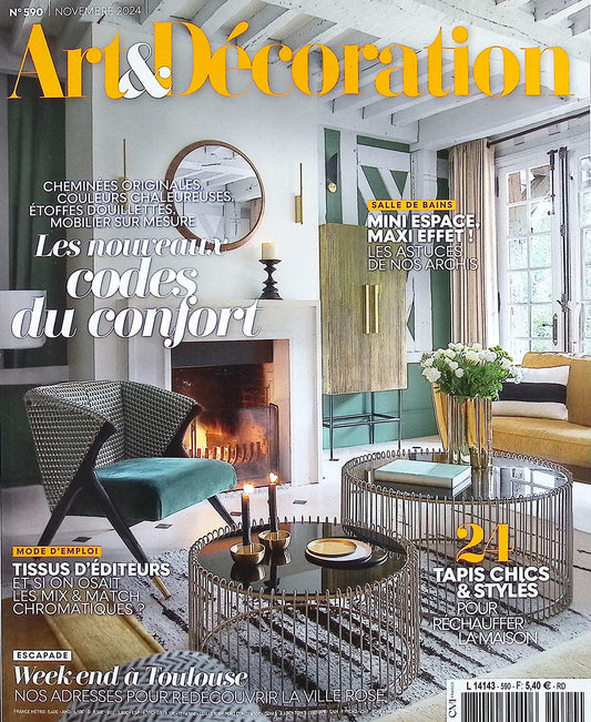 Art & Decoration N°590 Novembre 2024