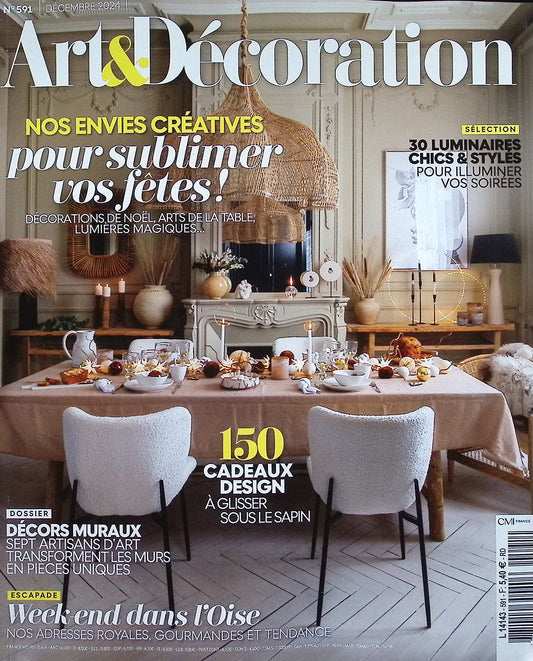 Art & Decoration N°591 Decembre 2024