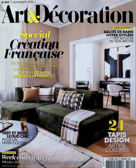 Art & Decoration N°599 Novembre 2025