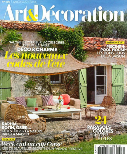 Art & Decoration N°605 Juillet-Aout 2026