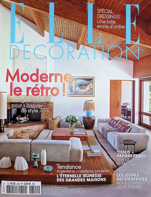ELLE DECORATION N°320 Novembre 2024