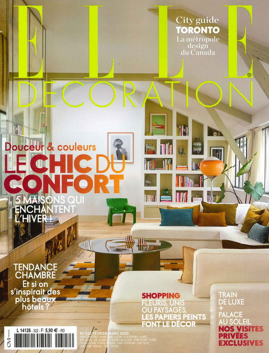 ELLE DECORATION (France) N°322 Fevrier-Mars 2025
