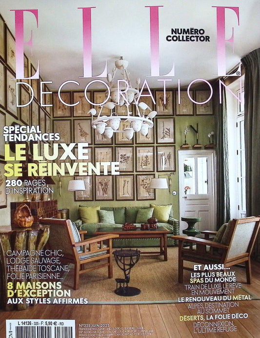 ELLE DECORATION N°325 Juin 2025