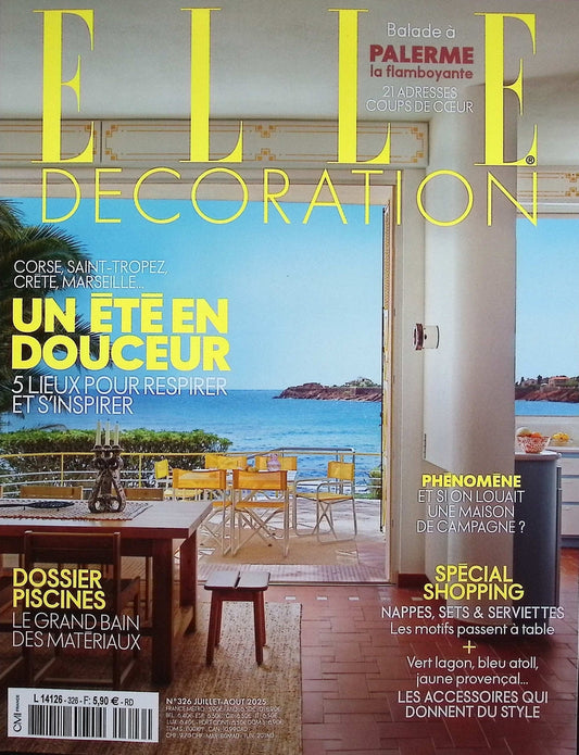 ELLE DECORATION N°326 Juillet/Aout 2025
