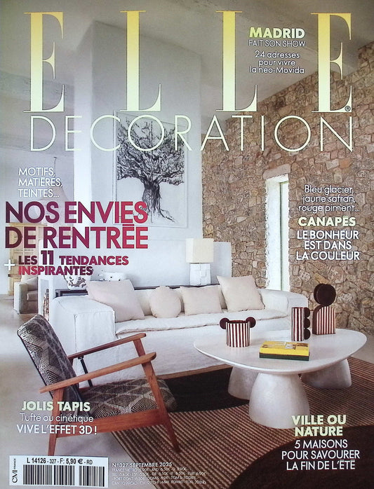 ELLE DECORATION (France) N°327 Septembre 2025