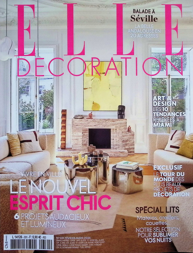 ELLE DECORATION (France) N°331 Fevrier-Mars 2026