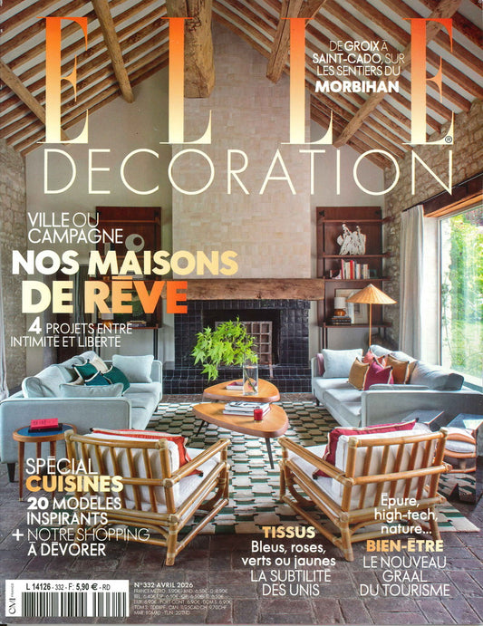 ELLE DECORATION (France) N°332 Aprile 2026