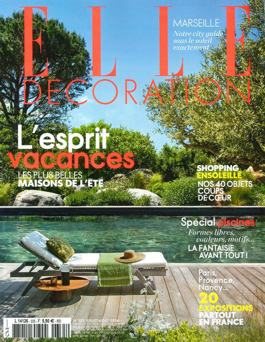 ELLE DECORATION (France) N°335 Juillet/Aout 2026