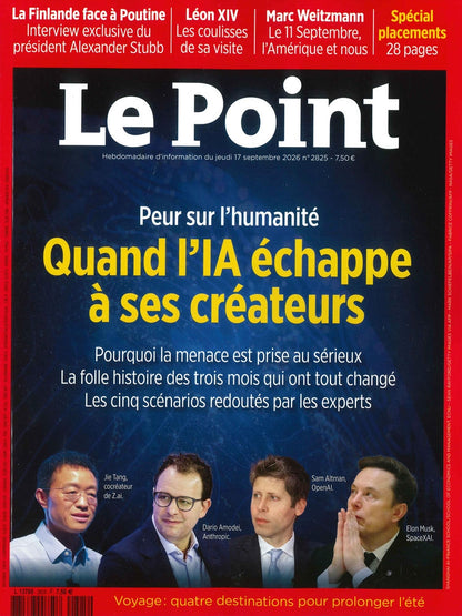 Le Point N.2825 ; 17 Sep 2026
