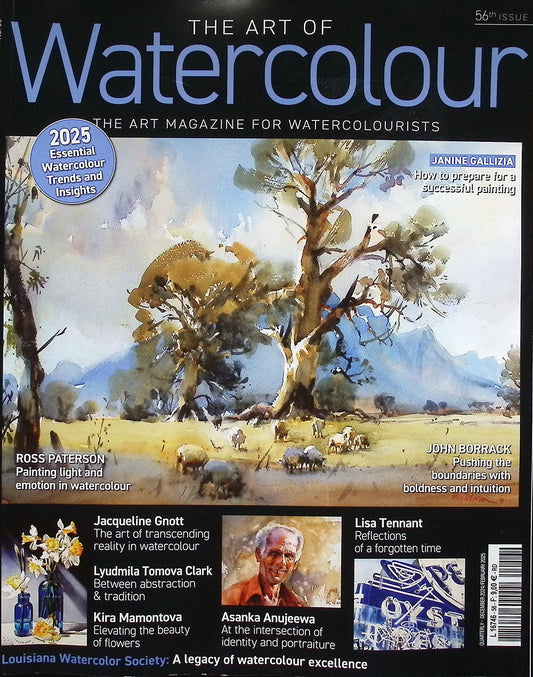 THE ART OF Watercolour No.56 Decembre/February 2025