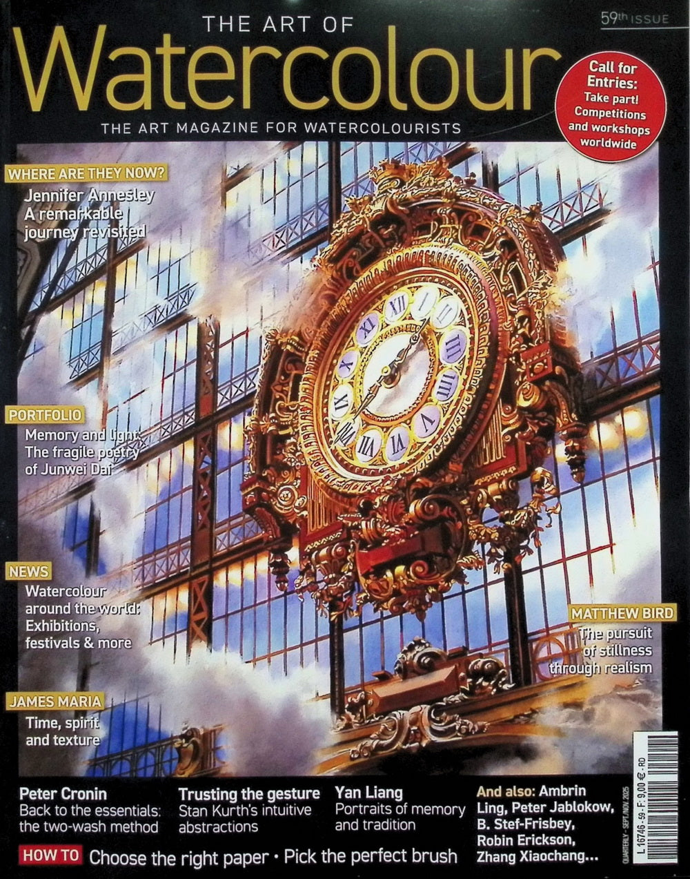 THE ART OF Watercolour No.59 Septembre-Novembre 2025