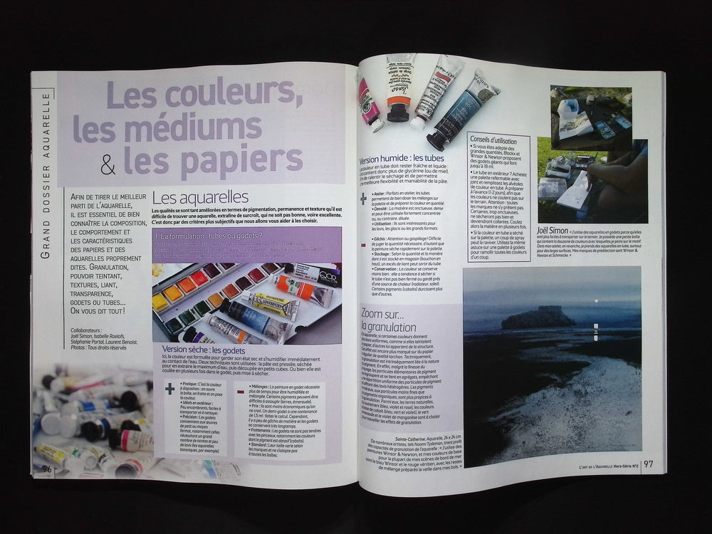 L'ART DE L'Aquarelle Hors-Serie Special N.2 Oct-Dec 2025