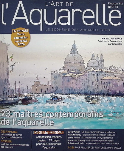 L'ART DE L'Aquarelle Hors-Serie Special N.2 Oct-Dec 2025
