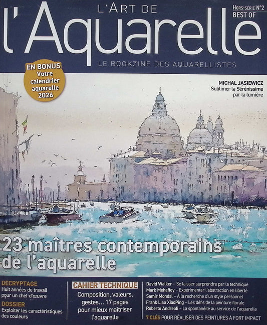 L'ART DE L'Aquarelle Hors-Serie Special N.2 Oct-Dec 2025