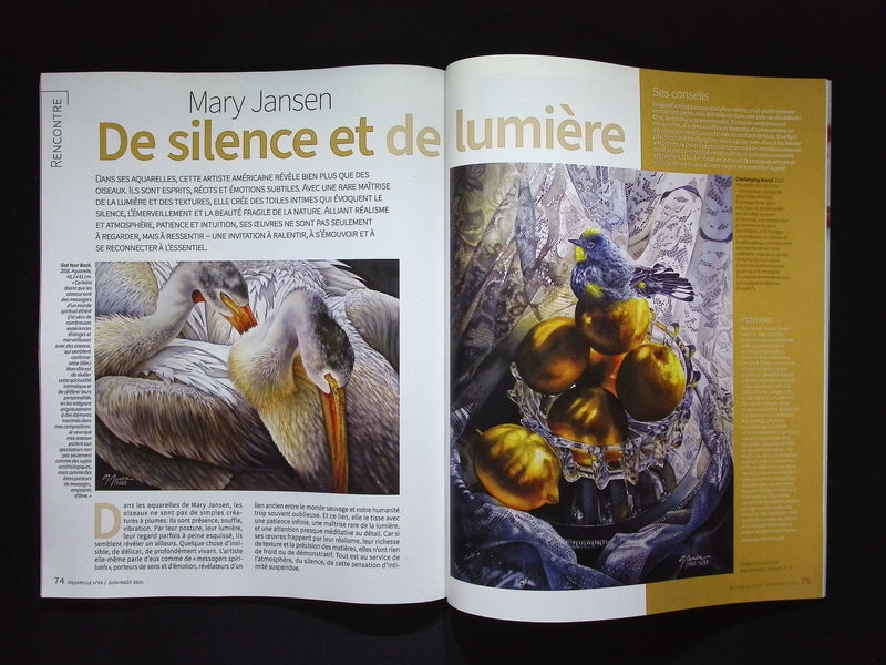 L'ART DE L'AQUARELLE N.65 Juin-Aout 2025