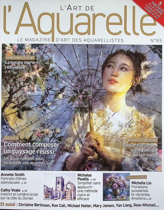 L'ART DE L'AQUARELLE N.65 Juin-Aout 2025
