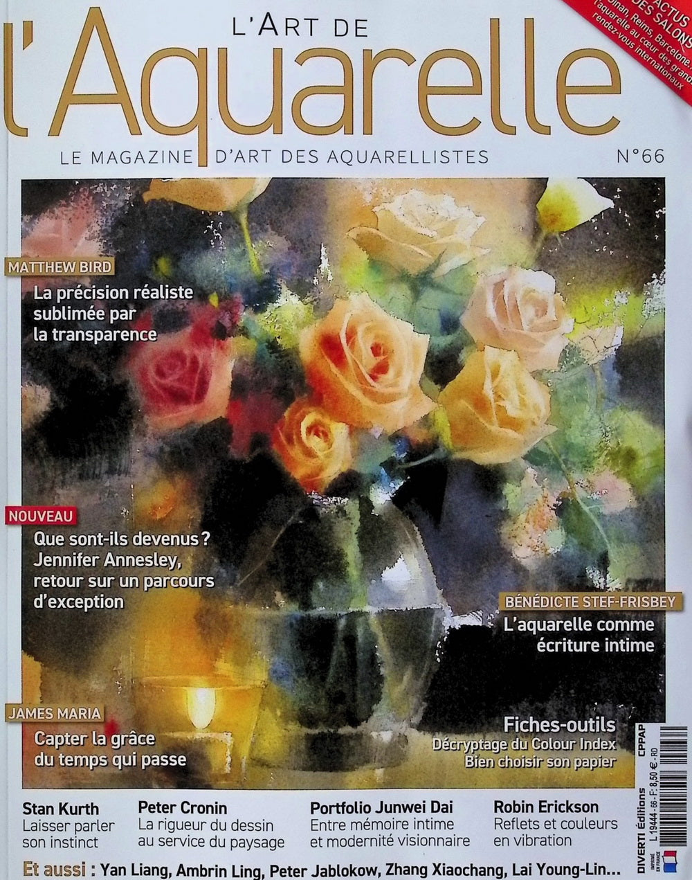 L'ART DE L'Aquarelle N.66 Sep-Nov 2025