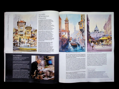 L'ART DE L'Aquarelle N.67 Dec'25-Fev'26