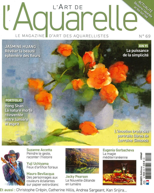 L'ART DE L'Aquarelle N.69 Juin-Aout'26
