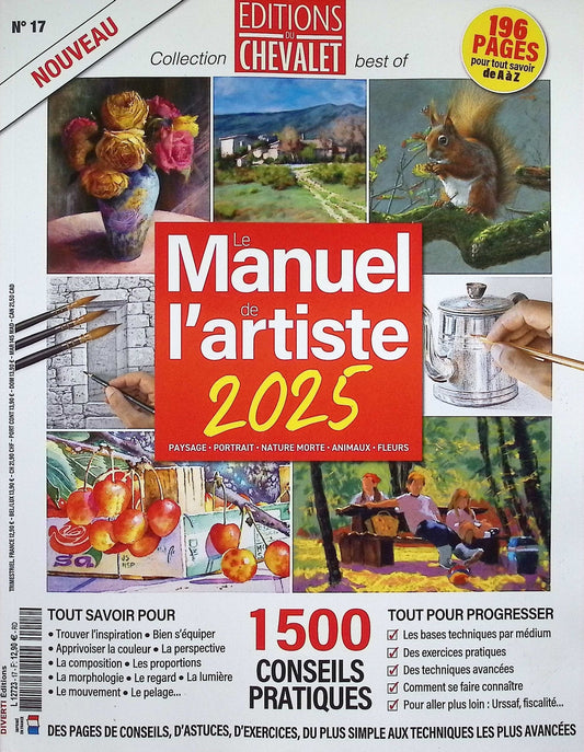 EDITIONS DU CHEVALET/Le Manuel de l'artiste NO.17  2025