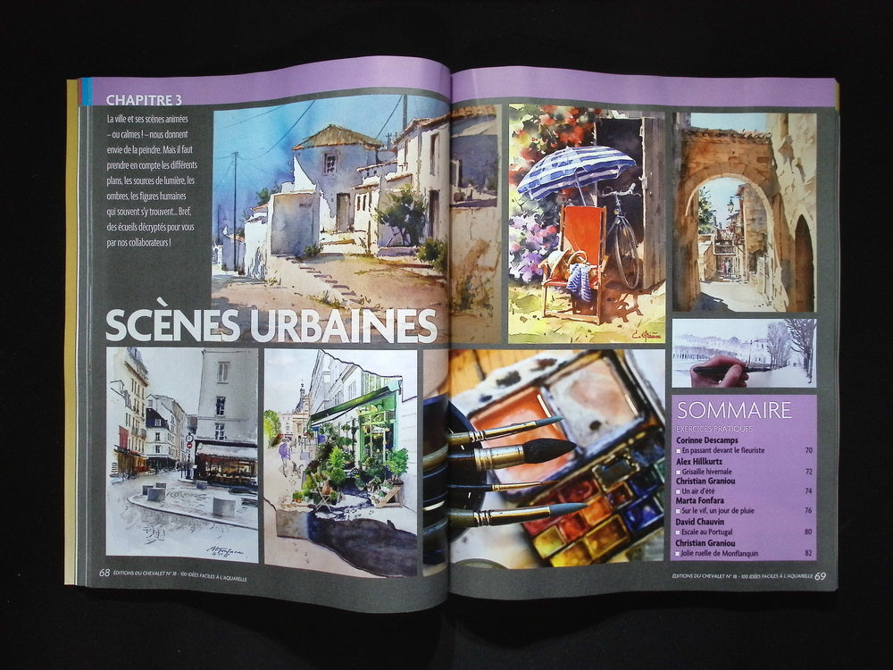 EDITIONS DU CHEVALET/100 idees faciles aqua.. NO.18 2025