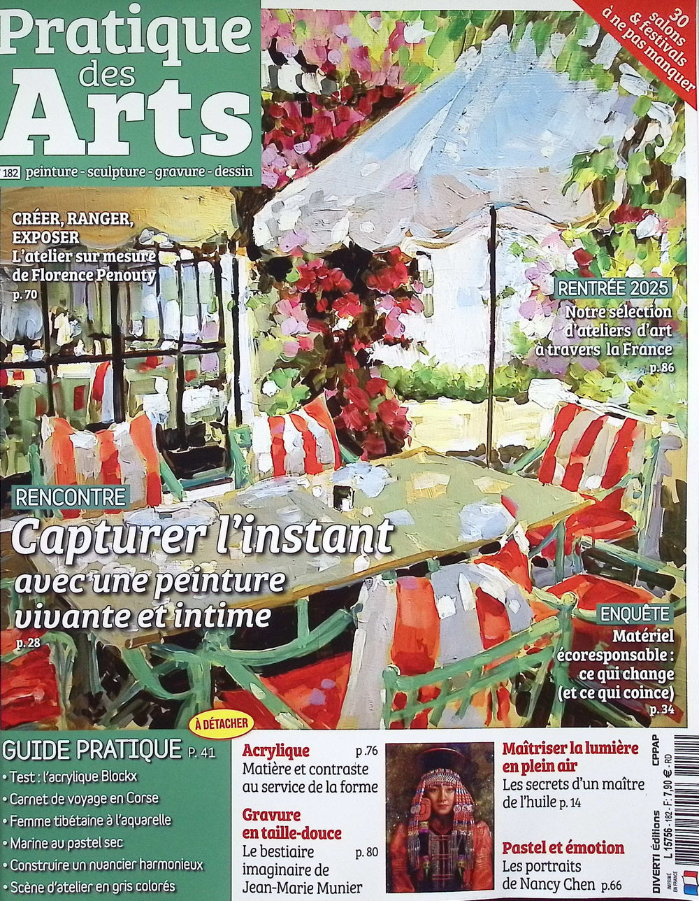 Pratique des Arts n.182 Aout-Sept 2025