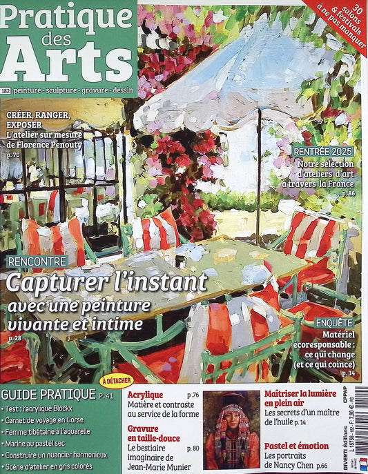 Pratique des Arts n.182 Aout-Sept 2025