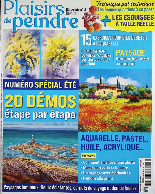Plaisirs de peindre N.4 Juil-Aout-Sept 2025