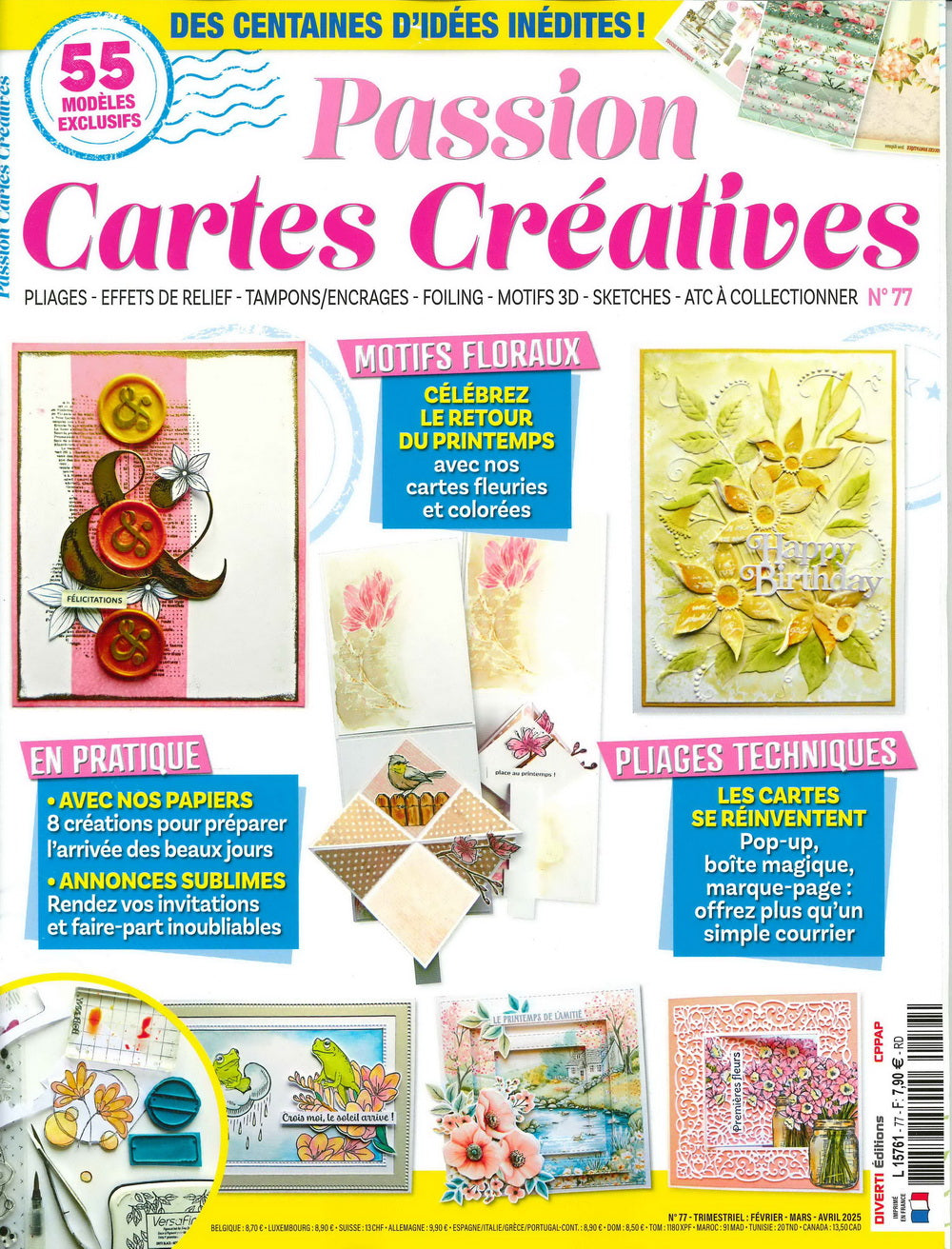 Passion Cartes Creatives N.77 Fev-Mar-Avr 2025