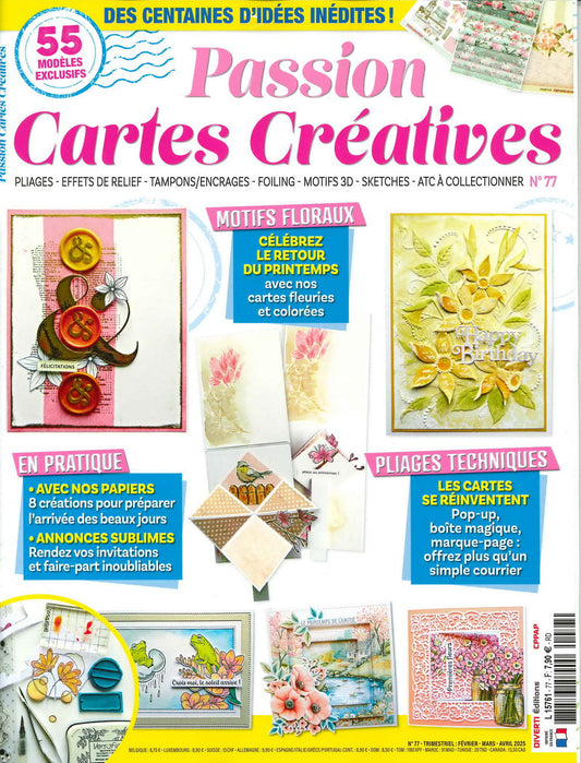 Passion Cartes Creatives N.77 Fev-Mar-Avr 2025