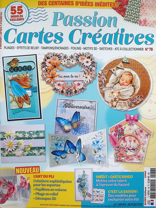 Passion Cartes Creatives N.78 Mai-Juin-Juillet 2025