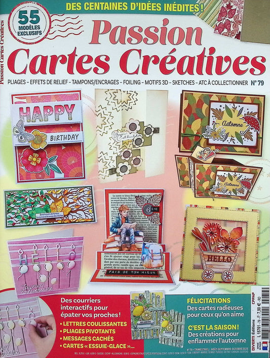 Passion Cartes Creatives N.79 Aout-Sept-Oct 2025