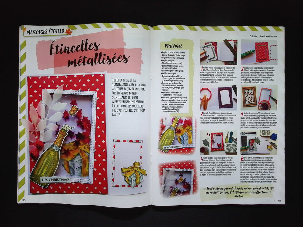 Passion Cartes Creatives N.80 Nov-Dec2025-Jan 2026 "Spcl"+印章模組