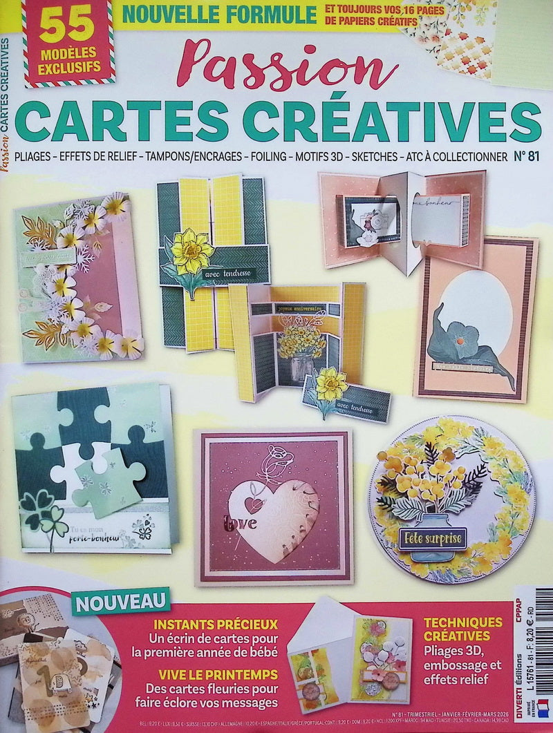 Passion Cartes Creatives N.81 Jan-Feb-Mars 2026