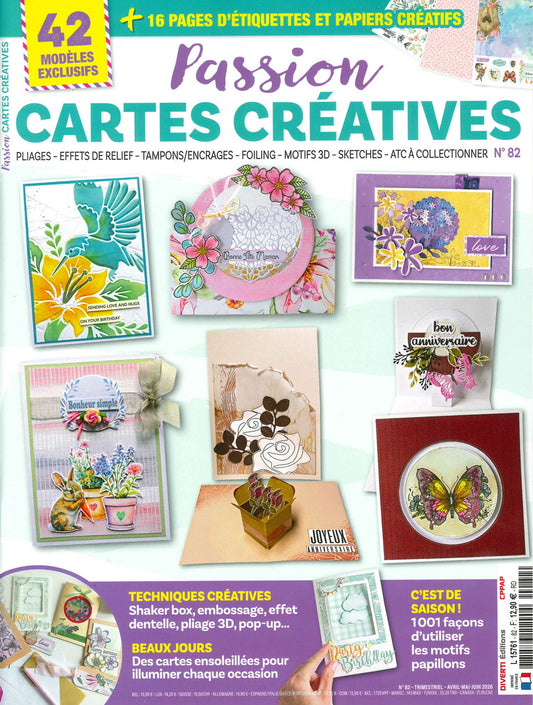 Passion Cartes Creatives N.82 Avril-Mai-Juin 2026+彩圖紙