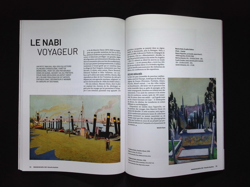 PARCOURS DES ARTS N.83 Juil-Aout-Sept 2025