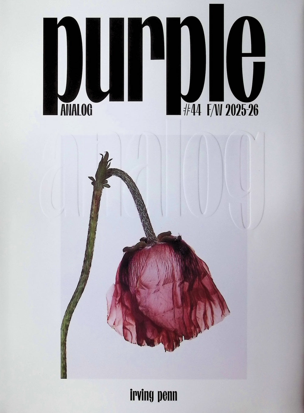 PURPLE FASHION N44 F/W 2025-26 (多封面)+別冊