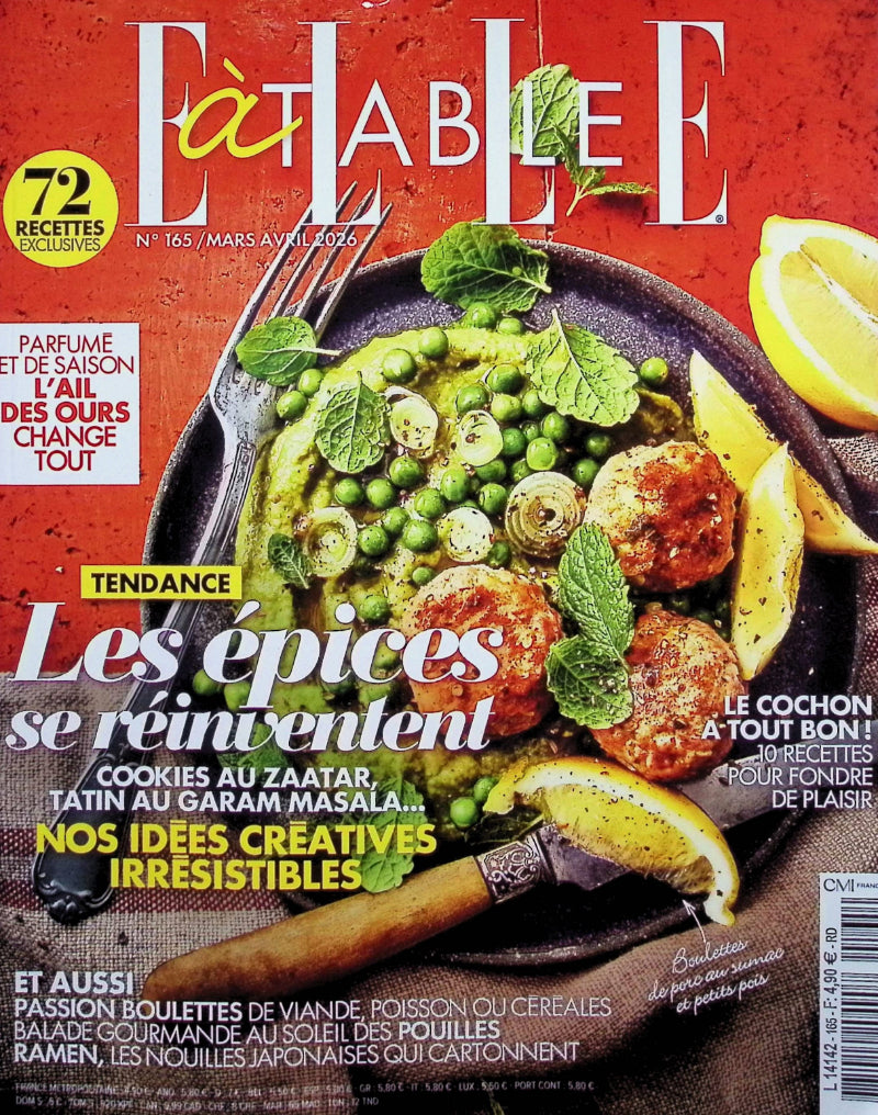 ELLE a table N°165 Mars-Avril 2026