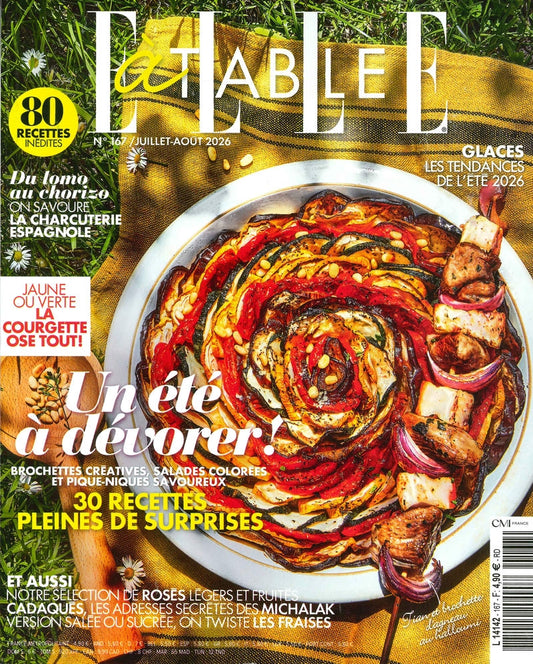 ELLE a table N°167 Juillet-Aout 2026