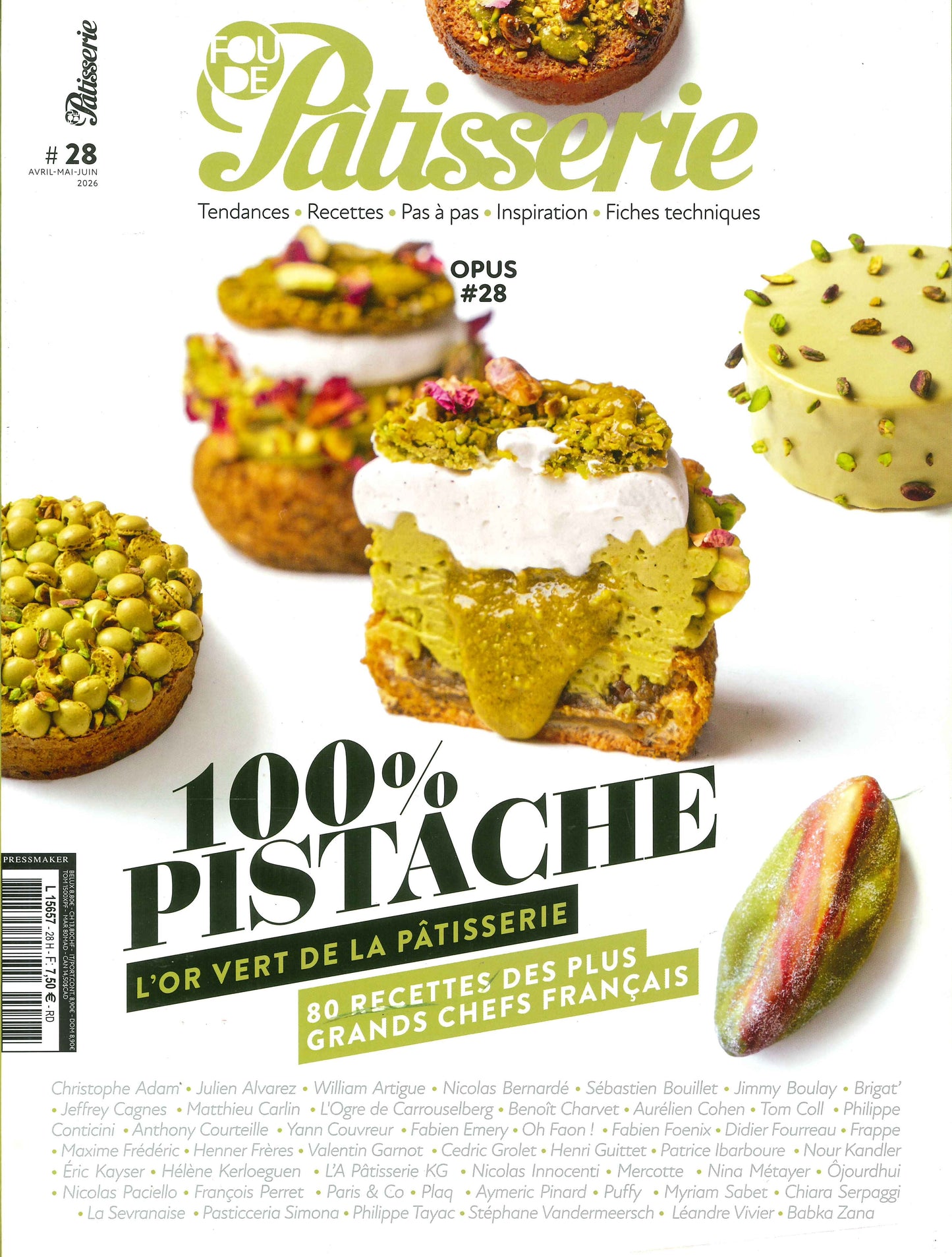 FOU DE PATISSERIE HS N.28 Avril-Mai-Juin 2026