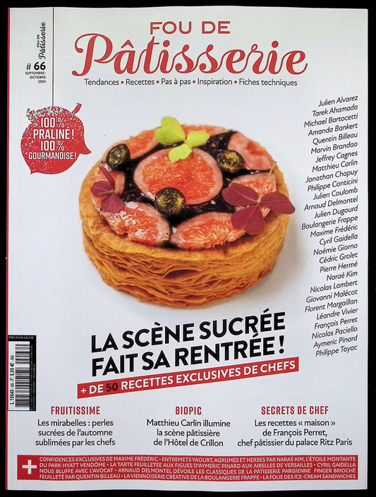 FOU DE Patisserie N°66 Sep-Oct 2024