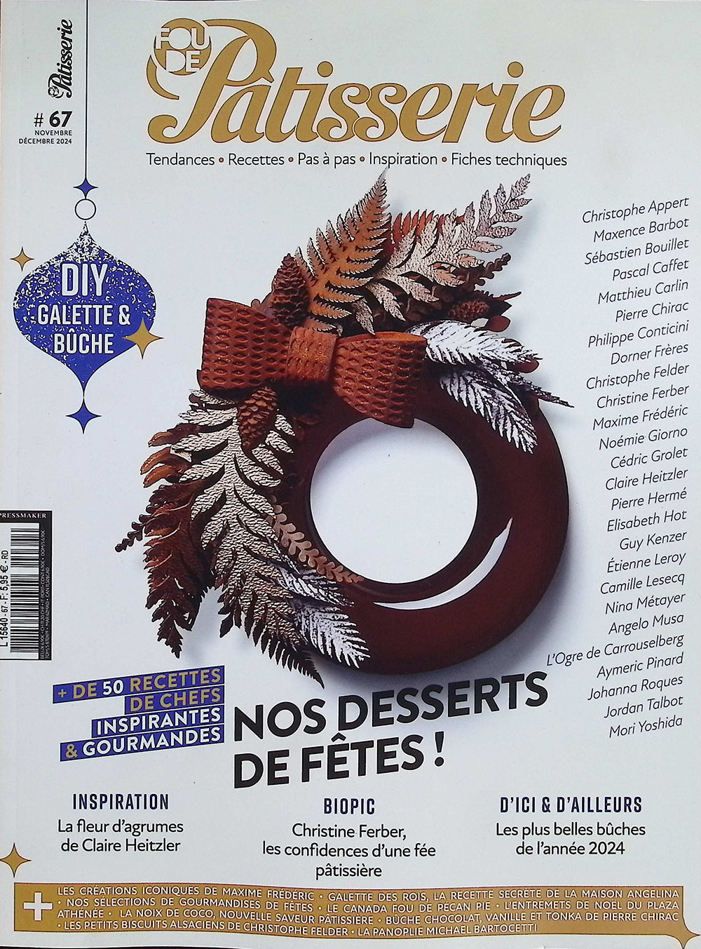 FOU DE Patisserie N°67 Nov-Dec 2024