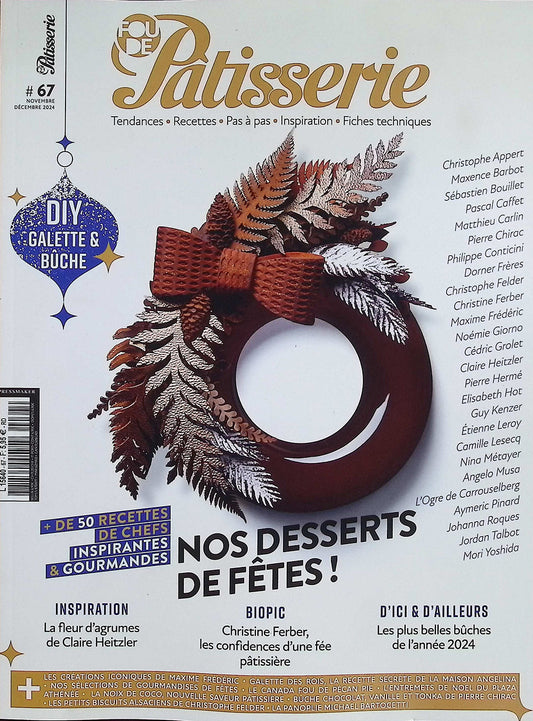 FOU DE Patisserie N°67 Nov-Dec 2024