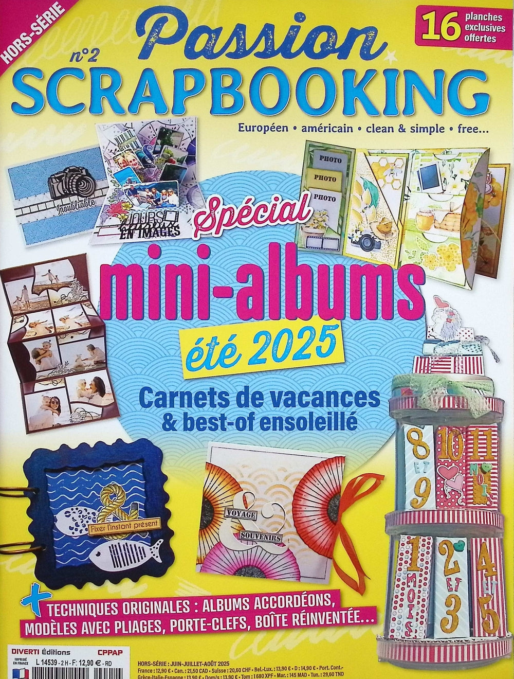 PASSION SCRAPBOOKING HS n.2 Juin-Juillet-Aout 2025+別冊