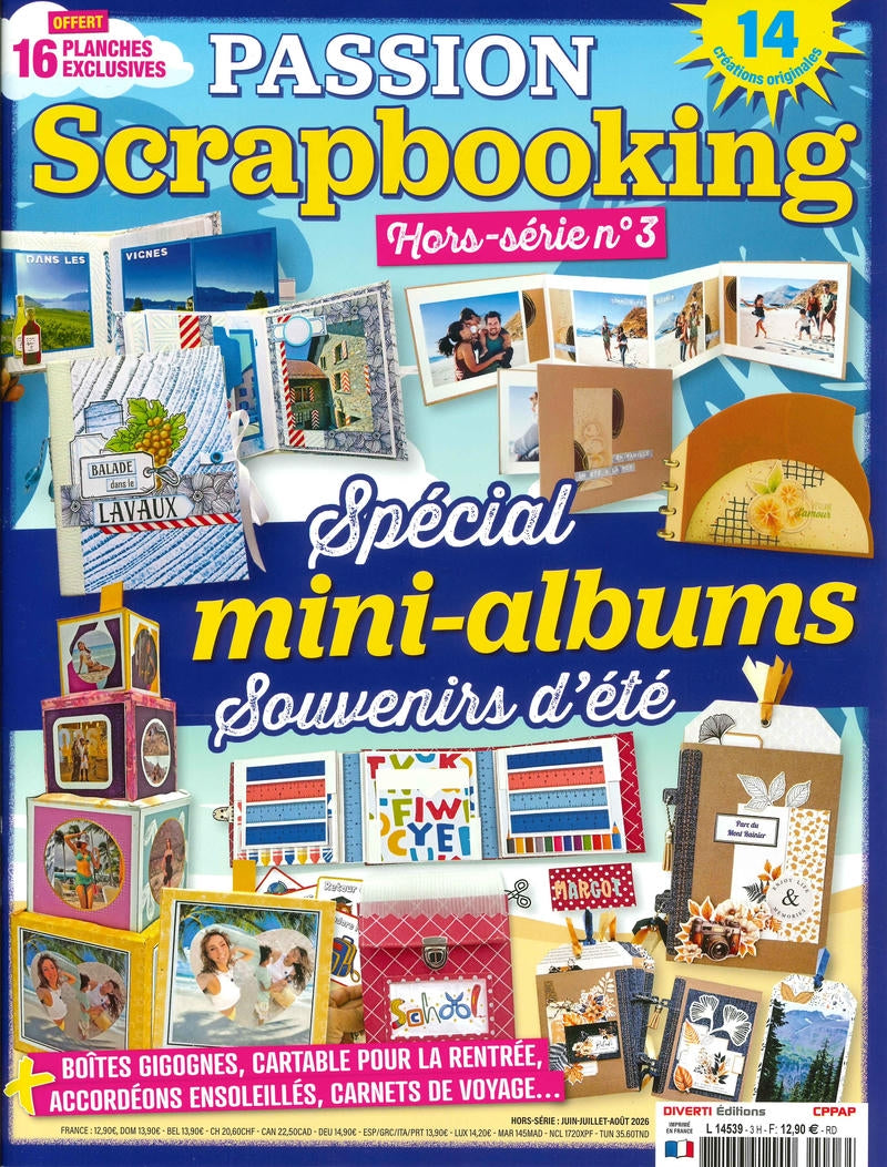 Passion SCRAPBOOKING HORS-SERIE SPECIAL n.3 Juin-Juillet-Aout 2026
