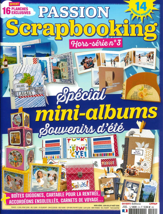 Passion SCRAPBOOKING HORS-SERIE SPECIAL n.3 Juin-Juillet-Aout 2026